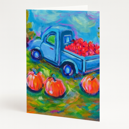 Pumpkins and Apples Harvest