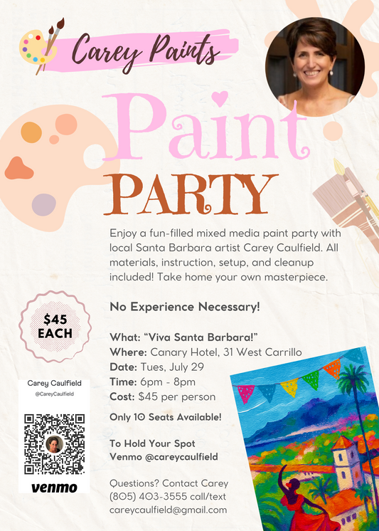 July 29, 2025 Paint Party at KIMPTON CANARY HOTEL