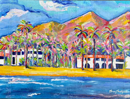 Santa Barbara Palms and Peaks