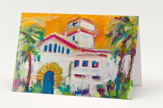 Santa Barbara Courthouse at Dusk