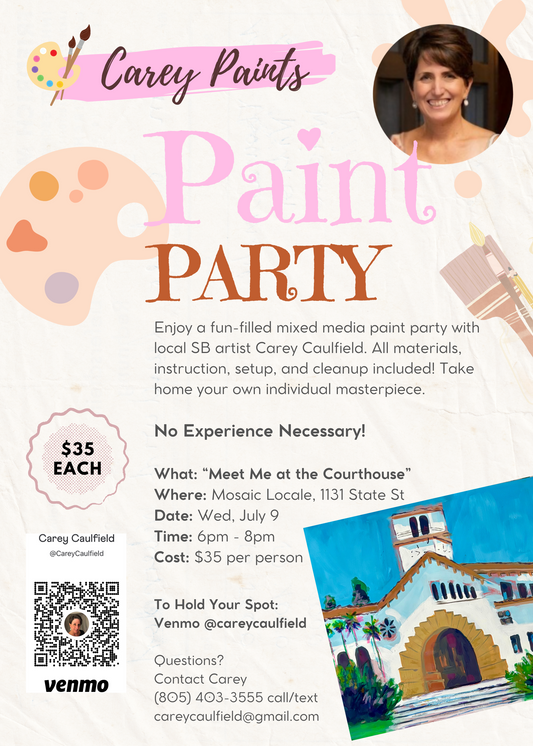 July 9, 2025 Paint Party at Mosaic Locale