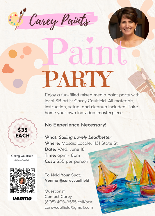 June 18, 2025 Paint Party at Mosaic Locale