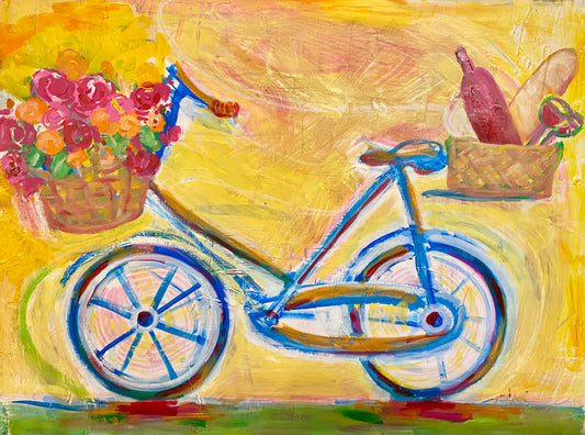 Bicycle and a Baguette (Original)