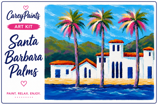 Santa Barbara Palms - Art Kit