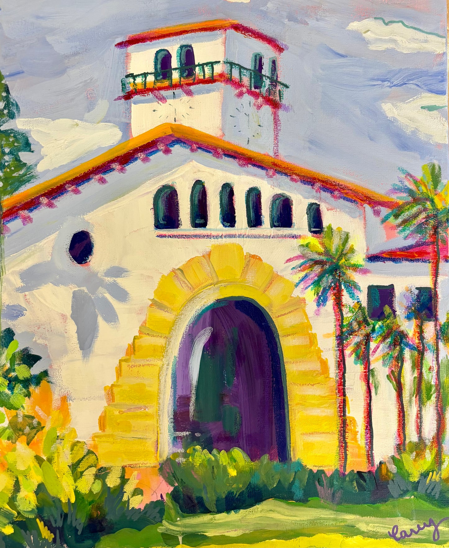 Sunny Santa Barbara Courthouse