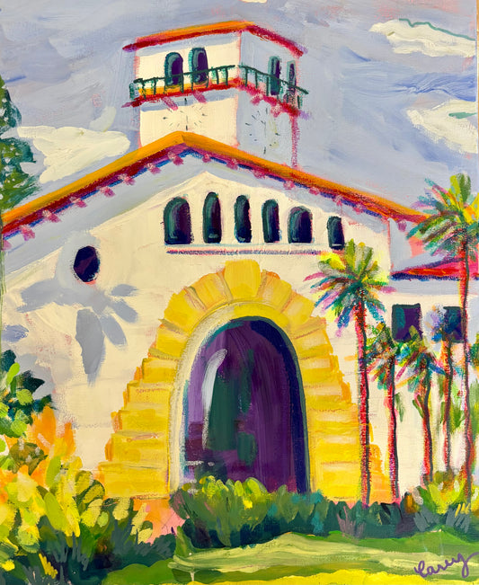 Sunny Santa Barbara Courthouse