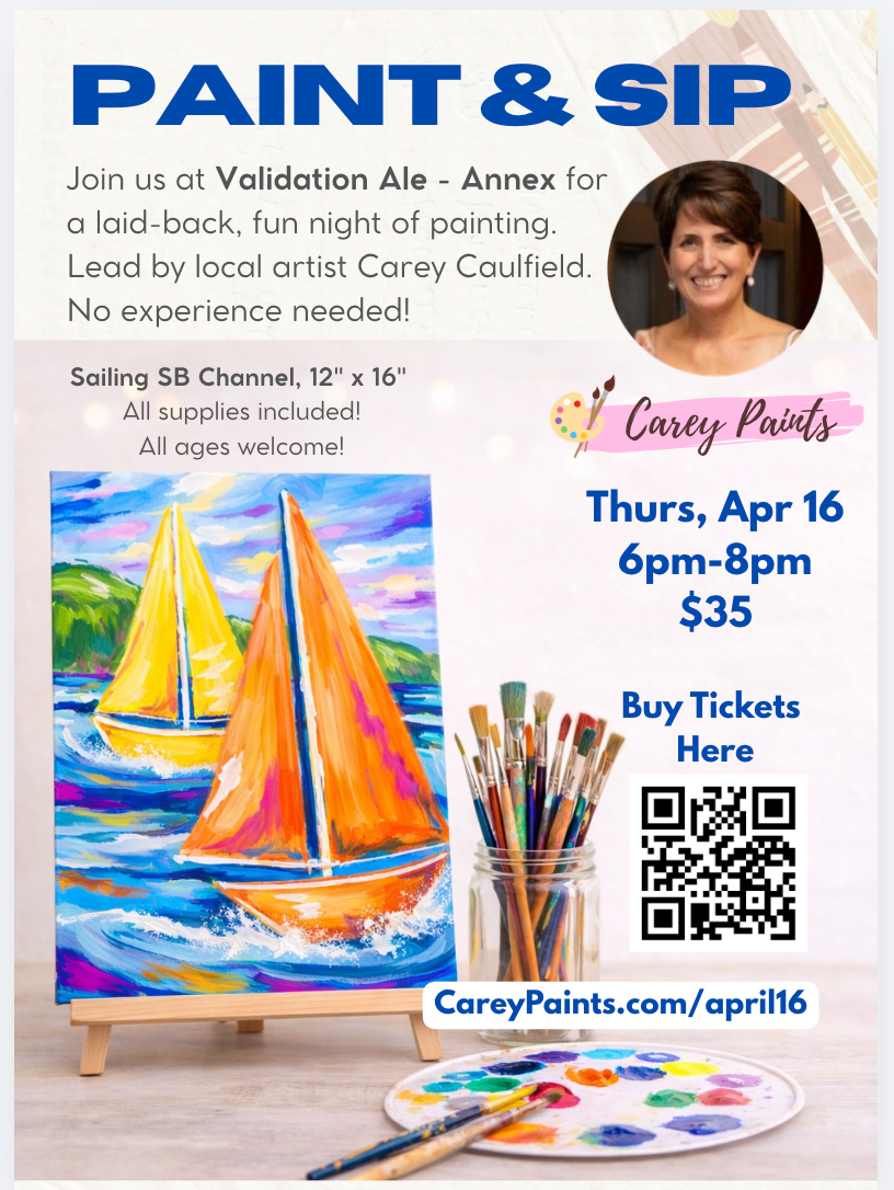 April 16, 2026 Paint & Sip Validation Ale Annex