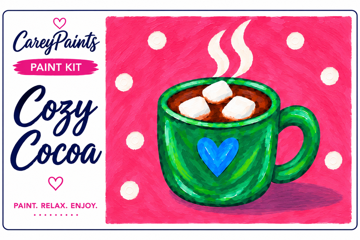 Cozy Cocoa - Paint Party Kit
